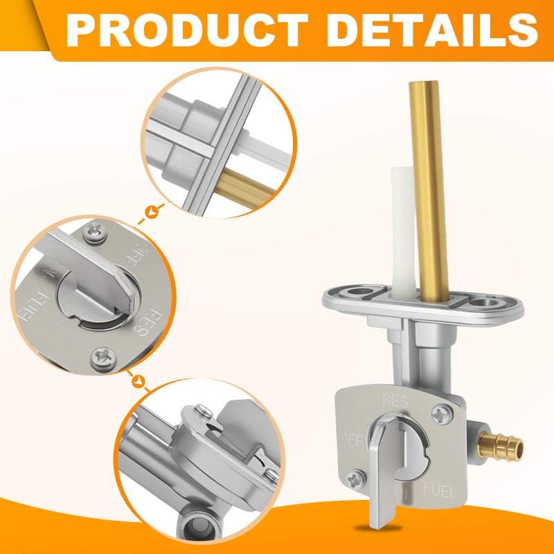 Triumilynn Fuel Valve Petcock for Yamaha YZ125 1992-2004, YZ250 1993-2004, YZ400F 1998-1999, YZ426F 2001-2002, YZ450F 2003-2005 - Image 5